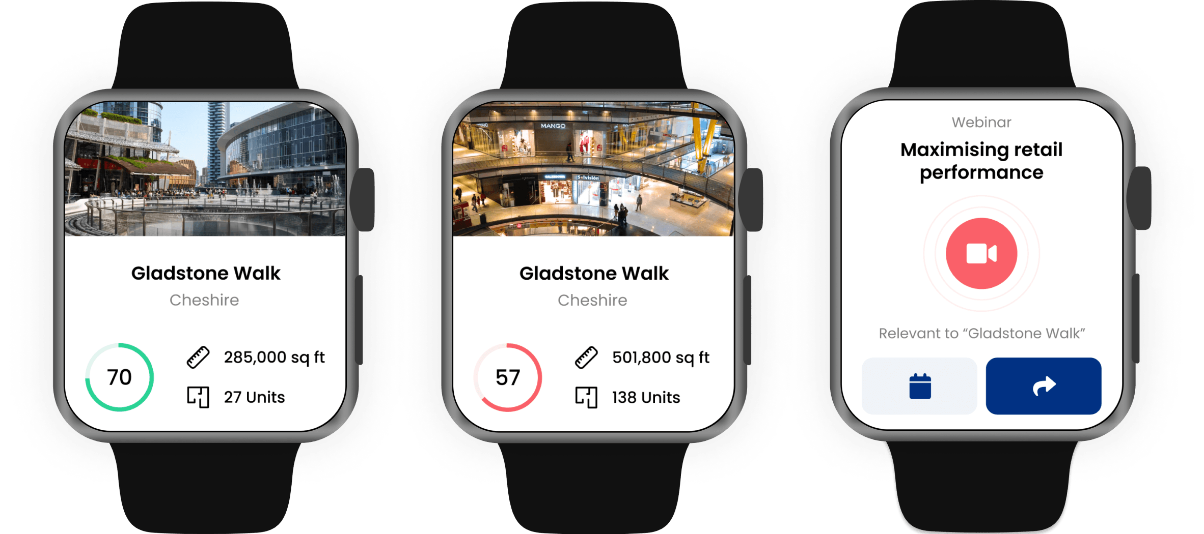 Pragma Pulse Apple Watch Screens